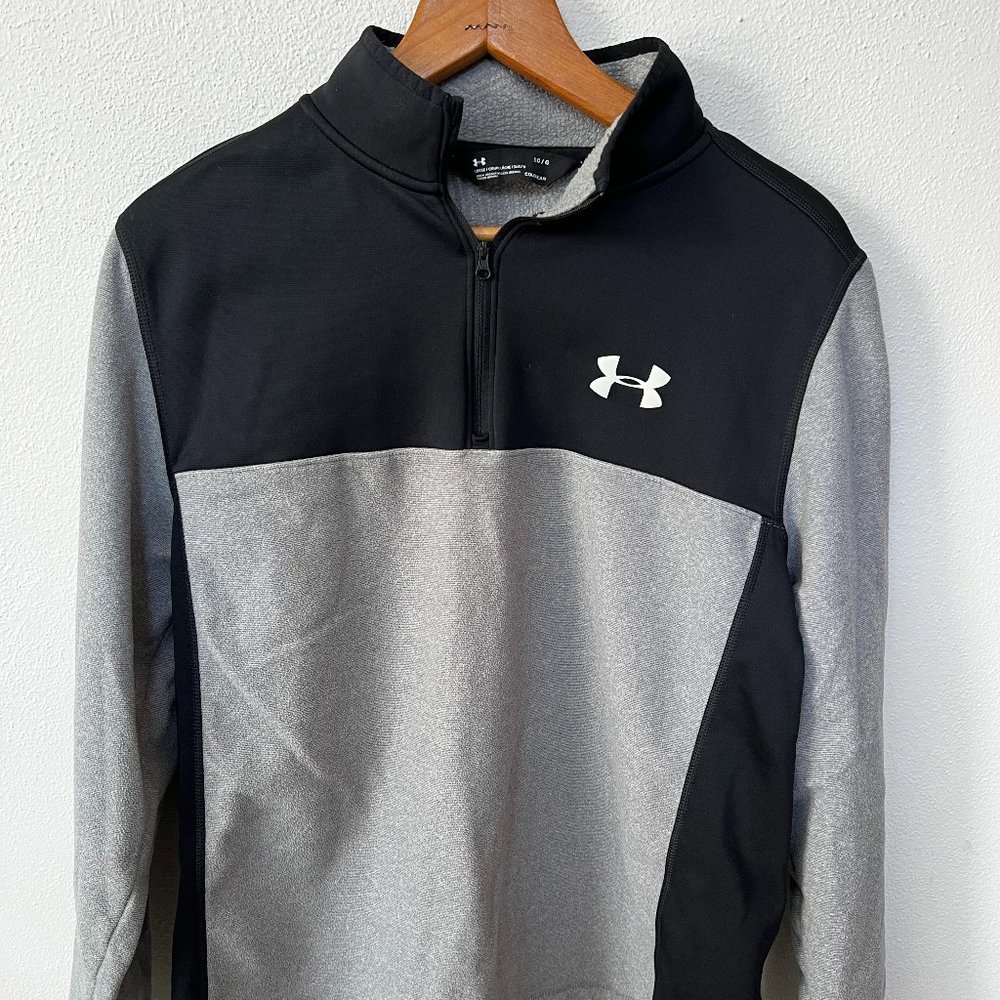 Under Armour - Cold Gear - Loose Fit - Quarter Zip Pullover - Size Large